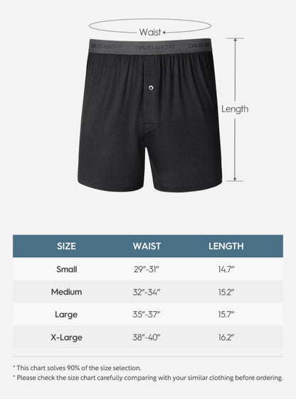 Bamboo Breathable Boxers 6" (3-Pack)