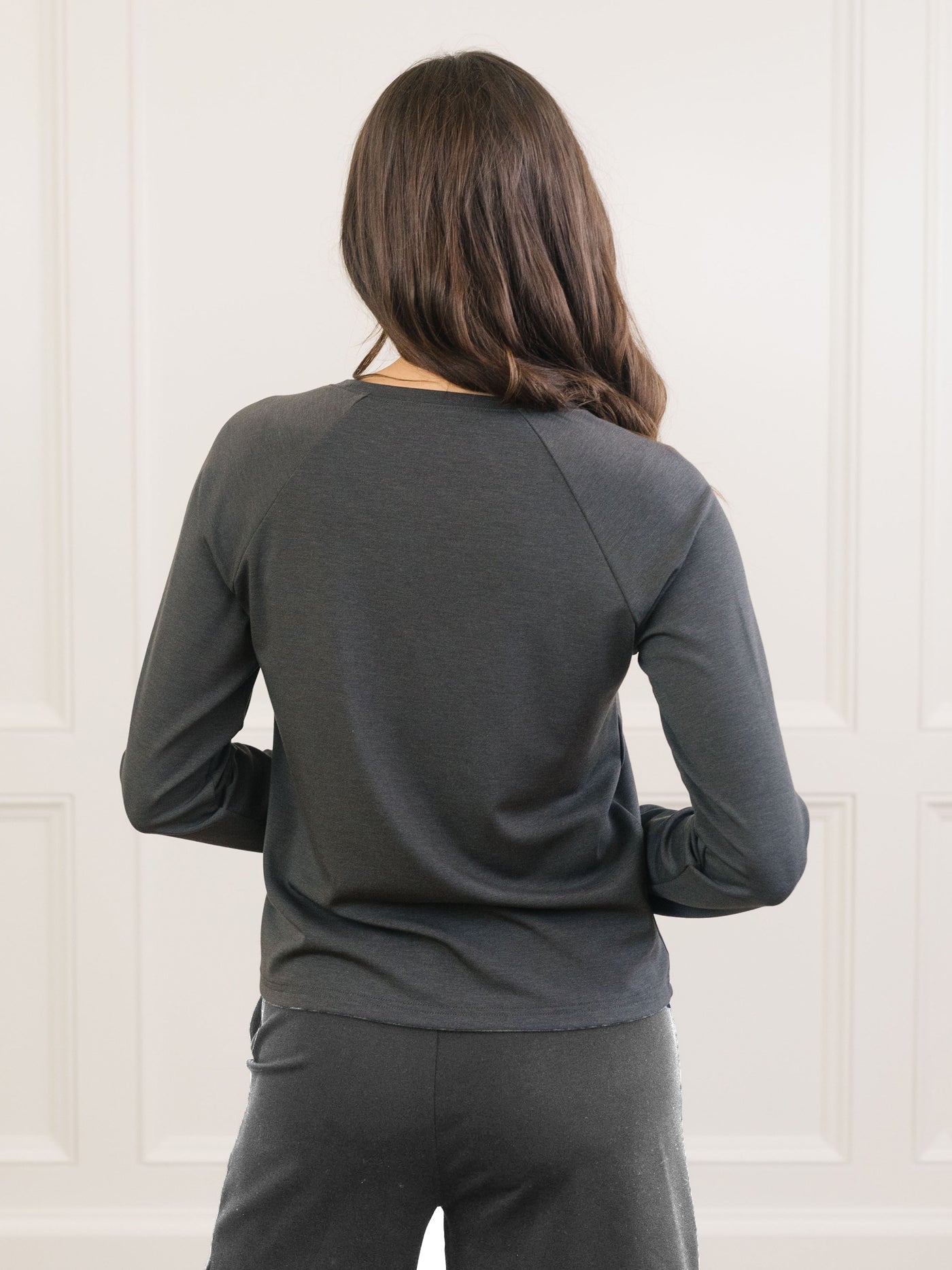 Women's Brushed Bamboo Pullover Crew