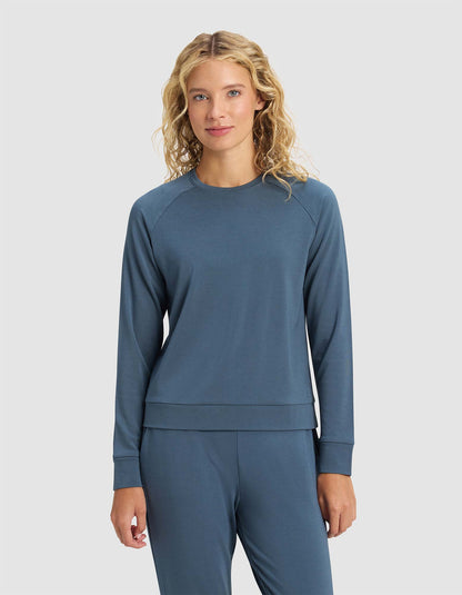 Women's Brushed Bamboo Pullover Crew