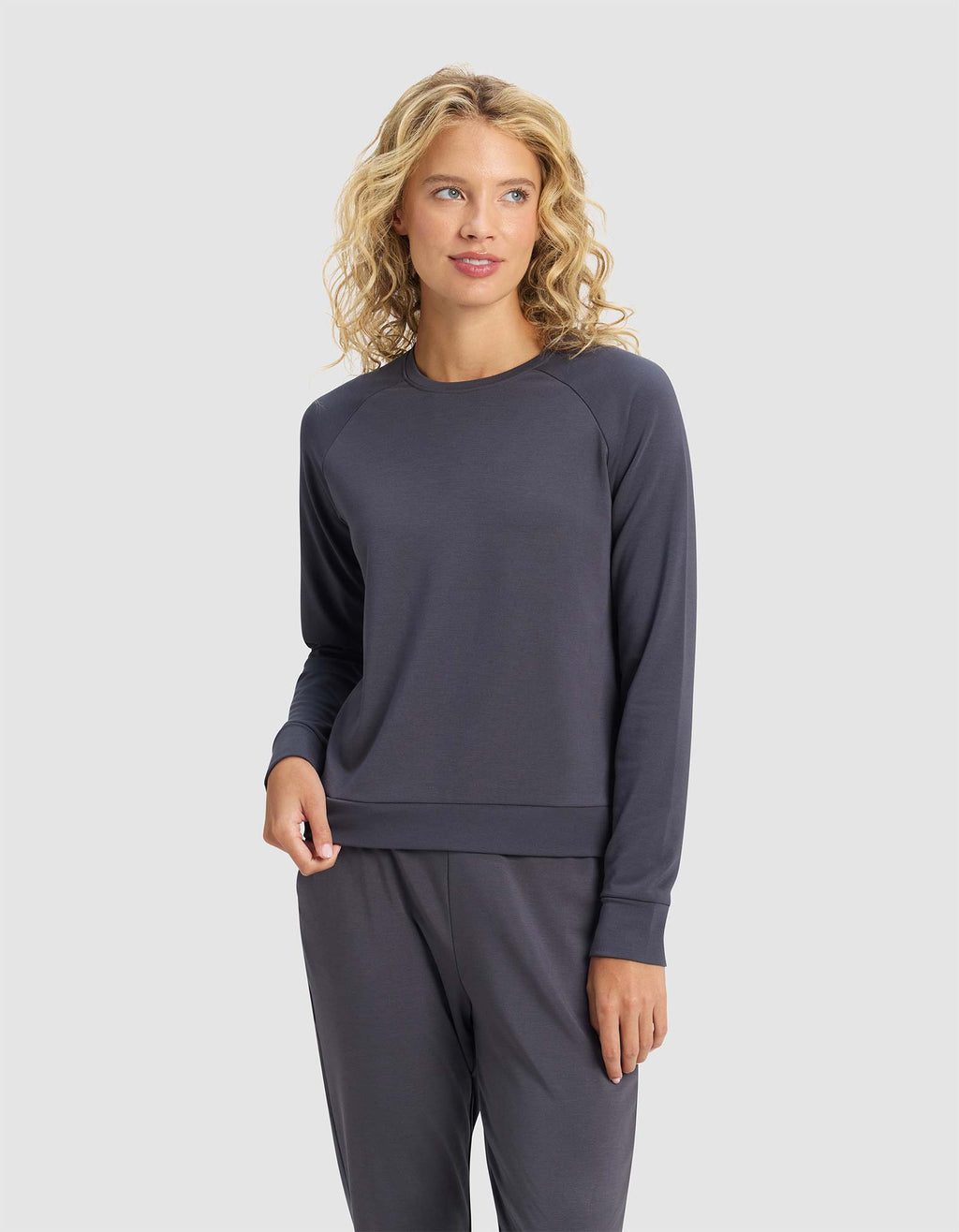 Women's Brushed Bamboo Pullover Crew