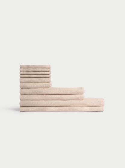Complete Waffle Bath Bundle