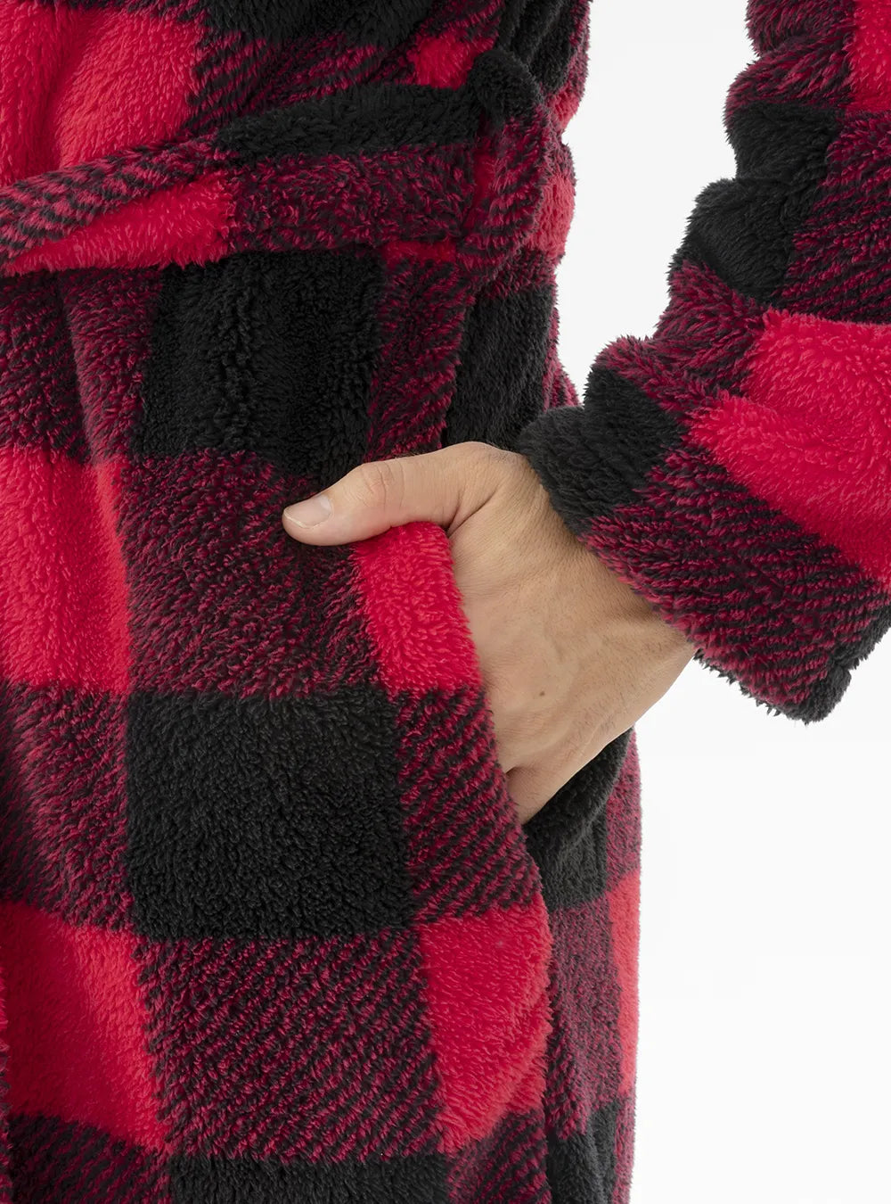 Hooded Fluffy Cozy Plush Robe