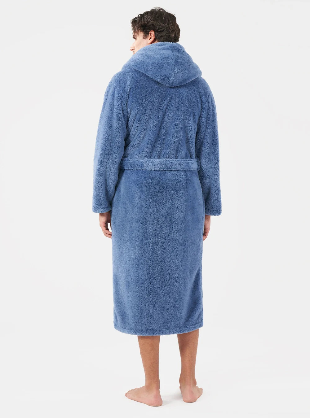 Hooded Fluffy Cozy Plush Robe