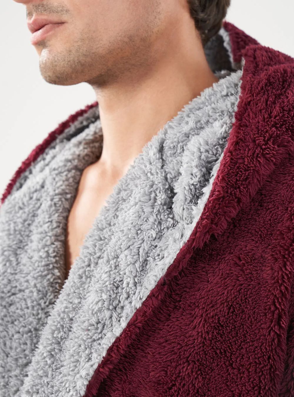 Hooded Fluffy Cozy Plush Robe