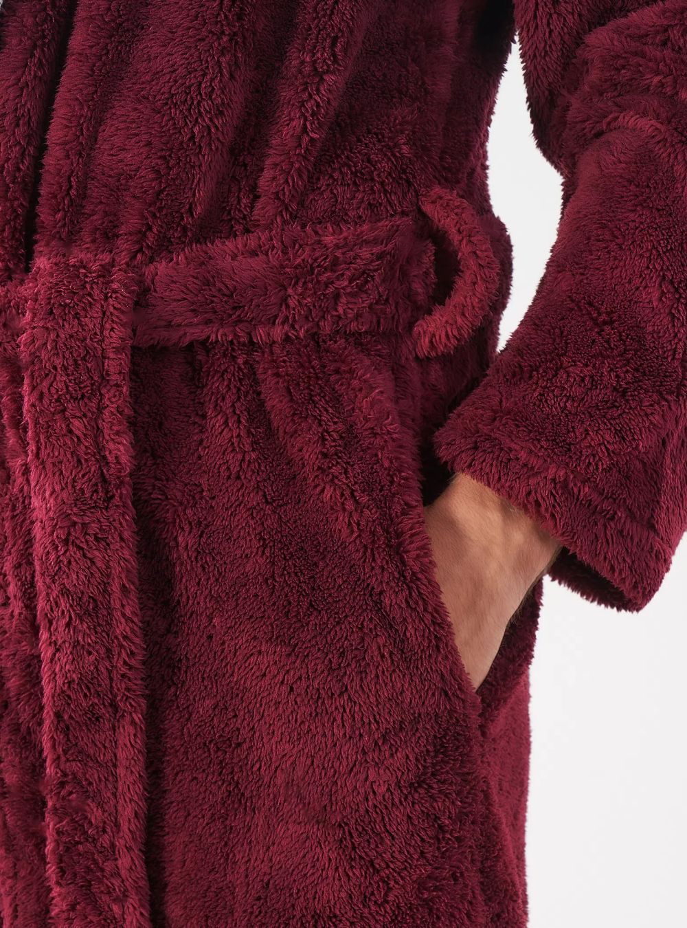 Hooded Fluffy Cozy Plush Robe