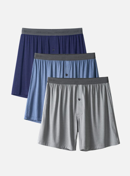 Bamboo Breathable Boxers 6" (3-Pack)