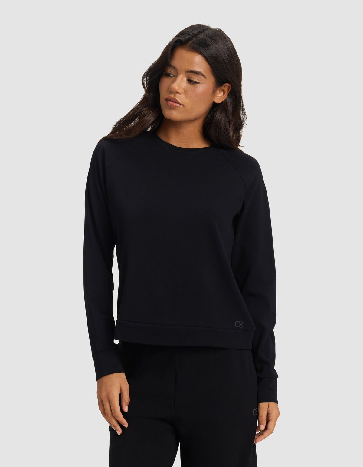 Women's Brushed Bamboo Pullover Crew