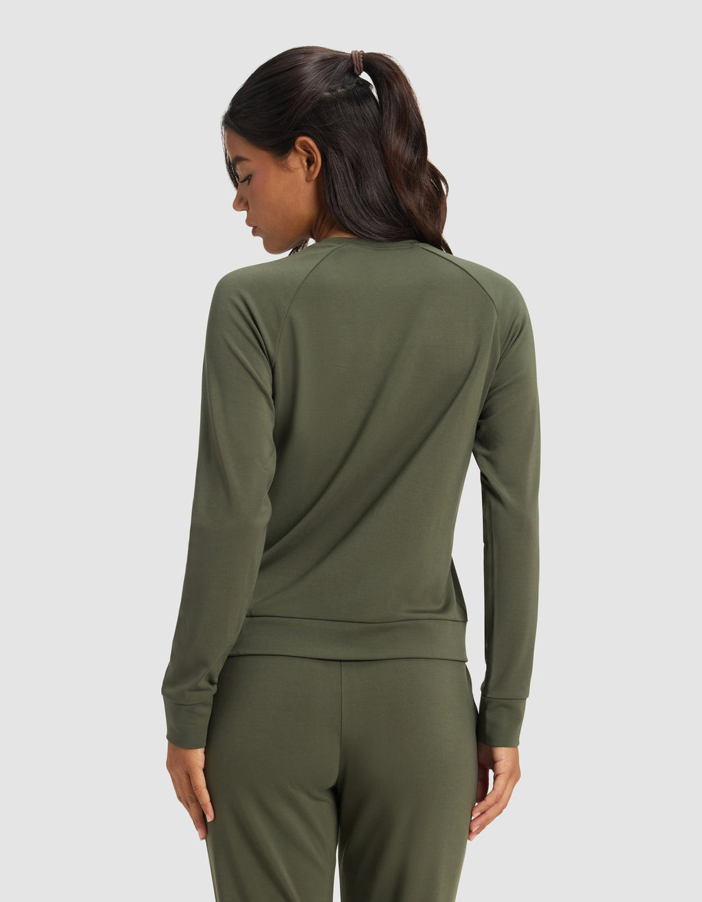 Women's Brushed Bamboo Pullover Crew