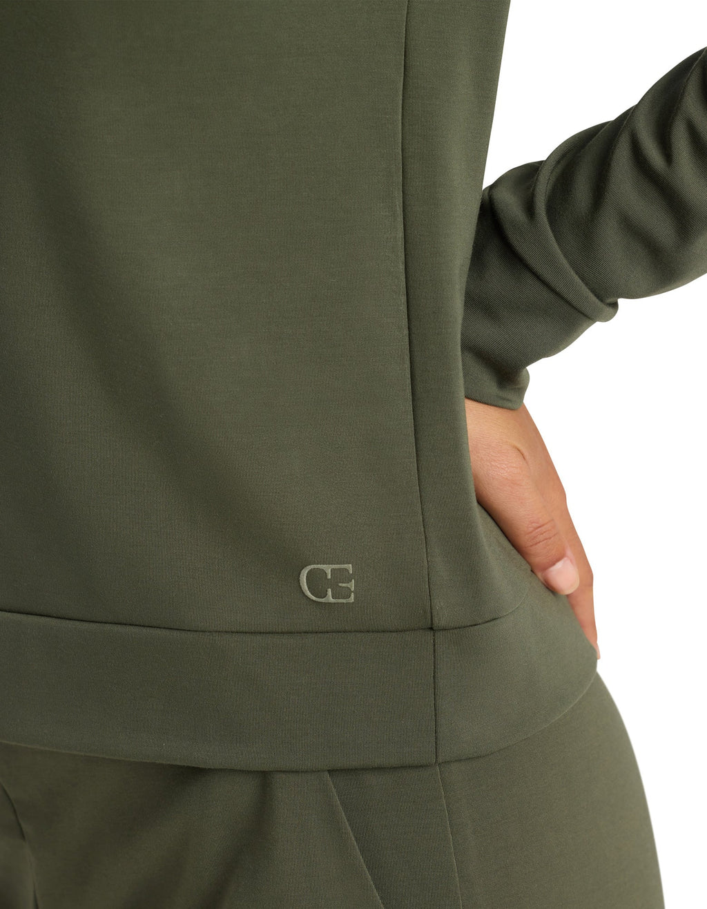 Women's Brushed Bamboo Pullover Crew